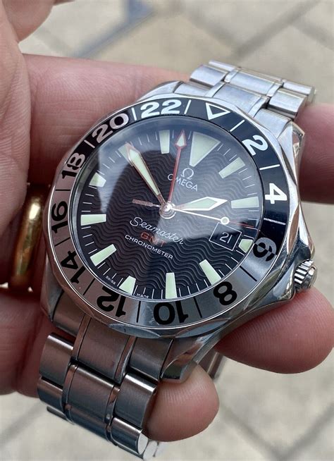 omega seamaster 300m gmt|omega seamaster gmt th anniversary.